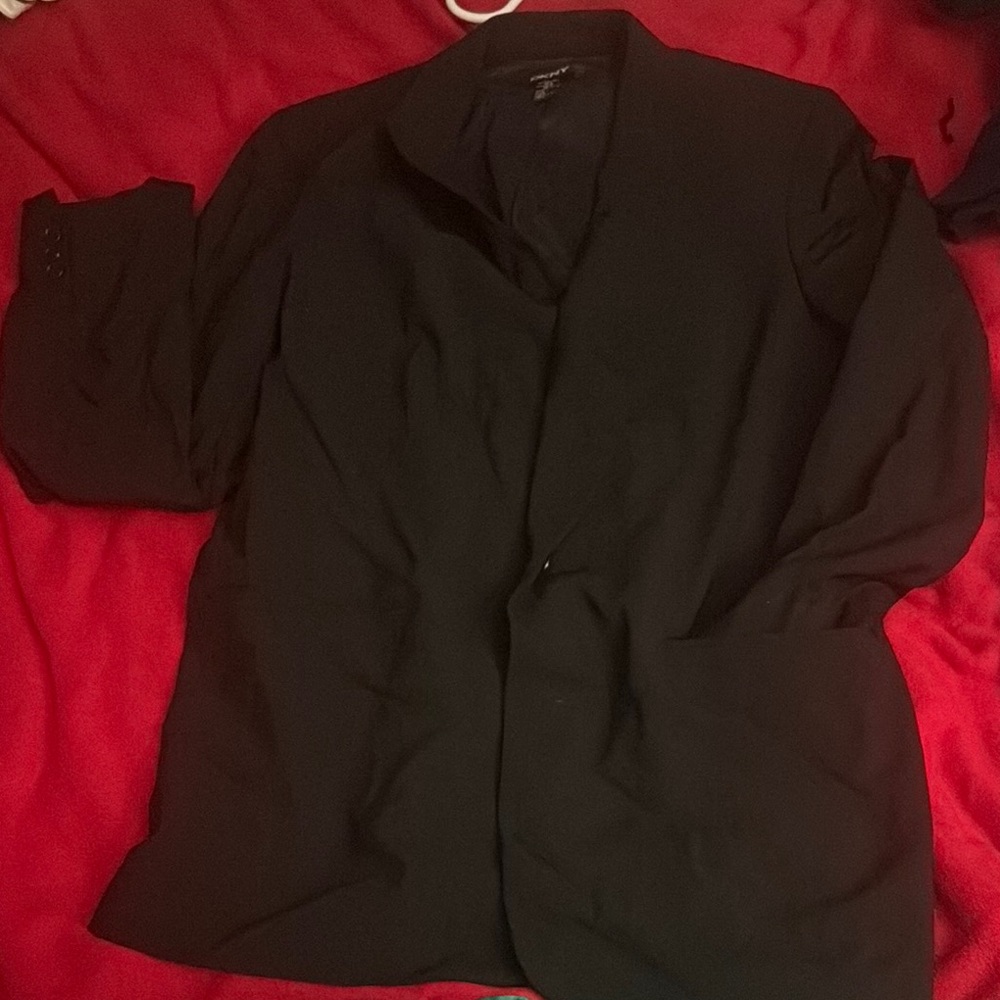 Dkny Black Classic Blazer